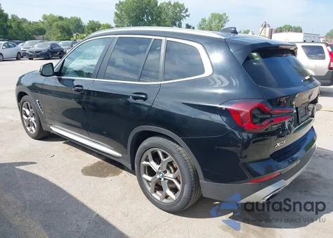 2023 BMW X3 Sdrive30I из США, поврежденный, VIN 5UX43DP03P9R48712